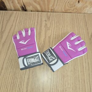 Everlast Ever Cool Kickboxing Gloves - Pink & White EUC Womens