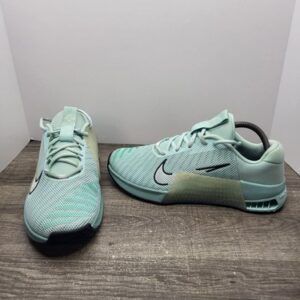Nike Trainers Womens Size 10 US Metcon 9 Jade Ice Crossfit Hyrox Gym Shoes