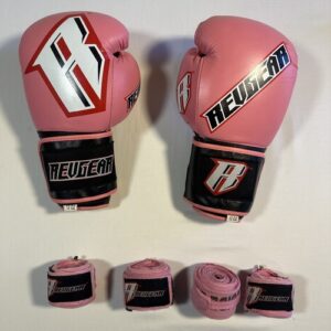 Revgear Pink Boxing Gloves 12 oz Women’s Kickboxing MMA Sparring