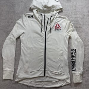 Women’s Reebok UFC Fighter Kit Walkout Hoodie Full zip Size Medium New With Tags
