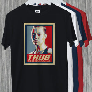 Rose Thug Namajunas Womens MMA Fighter Mixed Martial Arts Gift Unisex T-Shirt