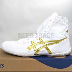 ASICS Wrestling Shoes 1083A001 EX-EO White/Gold(White) lace:White(TWR900 Succ)