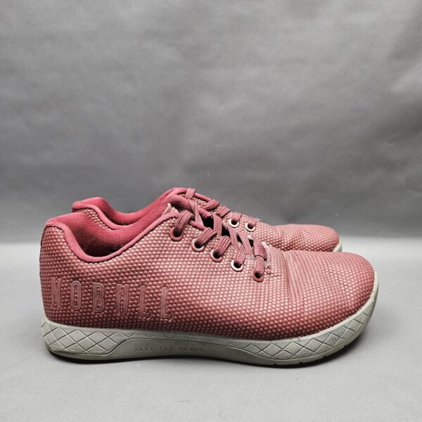 Nobull Outwork Training Shoes Womens Size 7 Red Crossfit Gym Athletic Sneakers