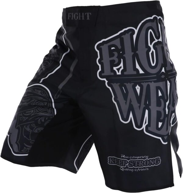 MMA Shorts Grappling Kickboxing Muay Thai Shorts BJJ Gym Training Running Athletic Wrestling Shorts