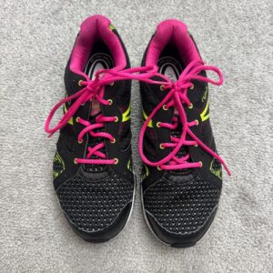 Ryka Vida RZX Cross Training Athletic Shoes Sneakers Womens 5M Black Pink Lime