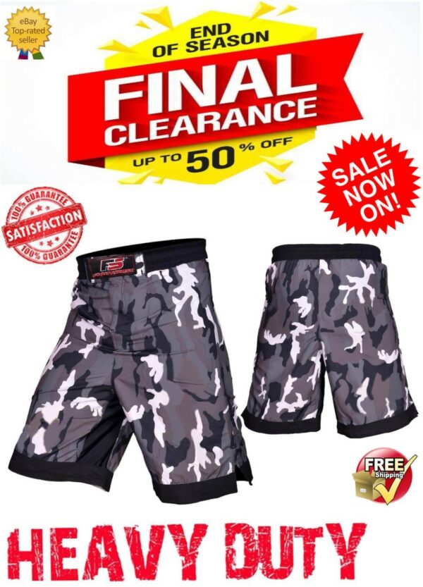 Breathable MMA Shorts - Lightweight, Durable & Perfect for Grappling & Sparring