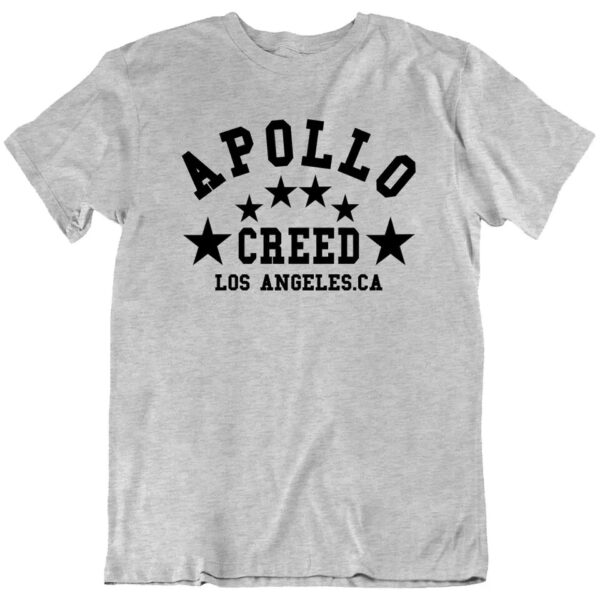 Gym Boxing, Rocky Apollo Creed, League Champion Fight Fan T Shirt Tee Gift New