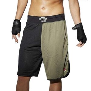 Reebok Combat Women's Black Speedwick TLAF Train Like A Fighter Boxing Shorts