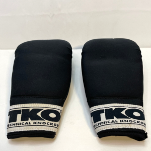 TKO Boxing Gloves womens 501NBW sparring training lightweight black