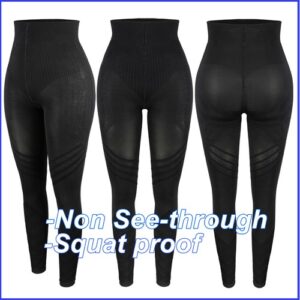 Women Anti-Cellulite Compression Leggings High Waist Tummy Control Pants Shaper