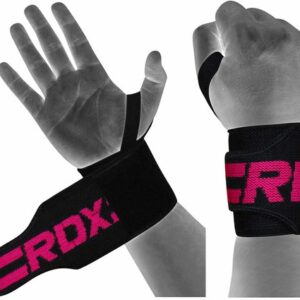 Weight Lifting Straps by RDX, Wrist Wraps for Women, Bodybuilding, Wrist Straps