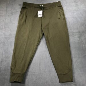 Nike Sweatpants Joggers Women's 2XL XXL Army Green Get Fit Training Pants NEW