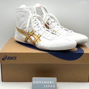ASICS EX-EO Wrestling Boxing Shoes 1083A001 TWR900 New model White Gold New