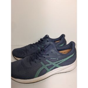 Asics Patriot 13 Running Shoes Blue Green Womens Size 9 Athletic Sneakers