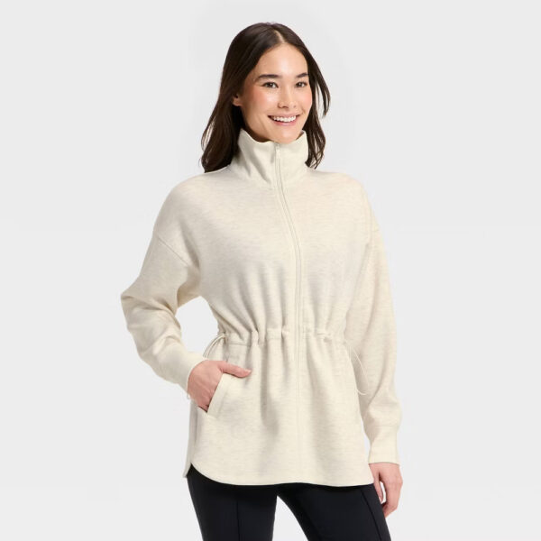 Women's Airy Sleek Long Full Zip Jacket - All In Motion