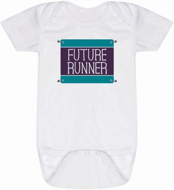 ChalkTalkSPORTS Running Baby & Infant One Piece | Running Theme Bodysuits