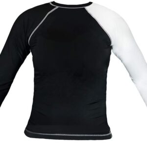 Ladies Rash Guard for BJJ, MMA, Wrestling, No Gi Jiu Jitsu, Grappling Long Sleeve Rash Guard for Women