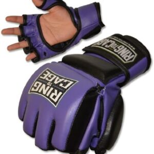 Womens Fitness (All Purpose) MMA Maximum Safety Sparring Gloves - Purple (Lavender)