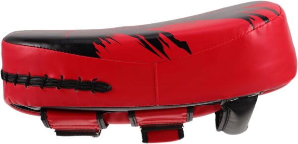 Toyvian Kicking Shield Pads Durable PU Karate Punching Mitts for Taekwondo Kickboxing Judo Training Multipurpose Martial Arts Equipment and Design