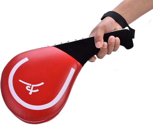 Boxing Strike Pads, Soft Boxing Foot Kick Pad PU Sponge Kick Thickened Pad Low Punching Training Target Training Supplies Equipment for Taekwondo Boxing