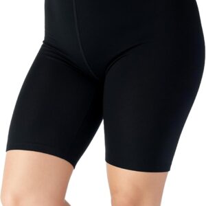 Women's 20-30 mmHg Compression Shorts – Support for Varicose Veins, Lymphedema, Surgical Recovery, Travel, Plus Size