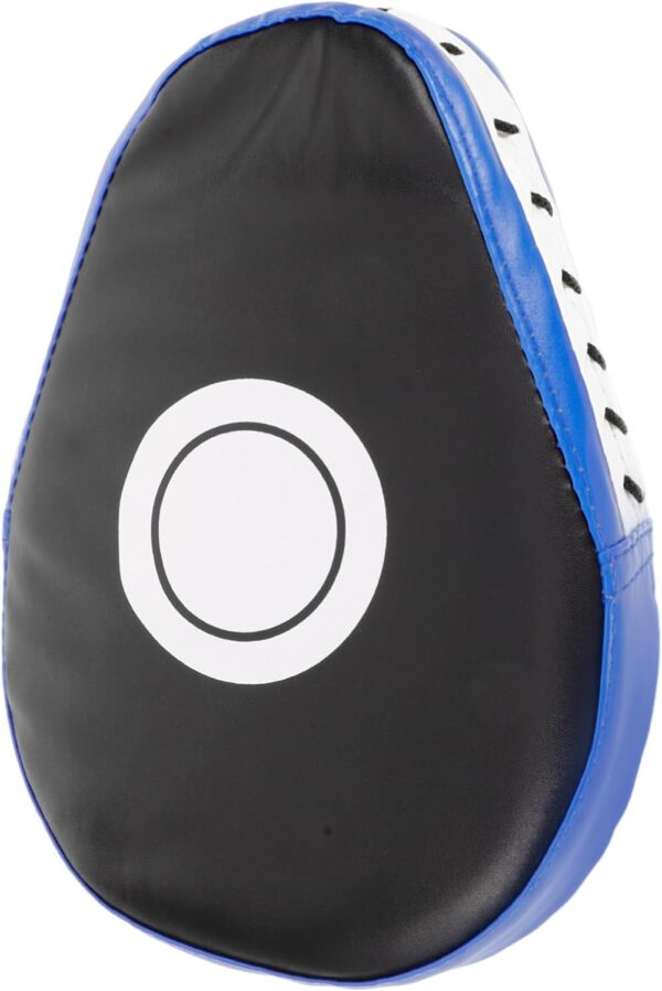 Kick Pad for Taekwondo and Kickboxing Kicking Shield High-Density Padding Portable Punching Mitts for Sparring and Training Pu