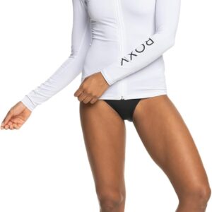 Roxy Women's Essentials Long Sleeve Zipped Rashguard