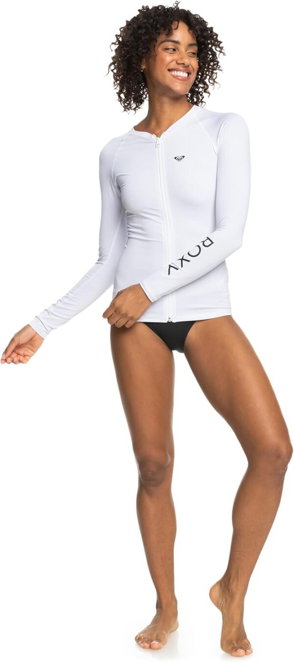 Roxy Women's Essentials Long Sleeve Zipped Rashguard
