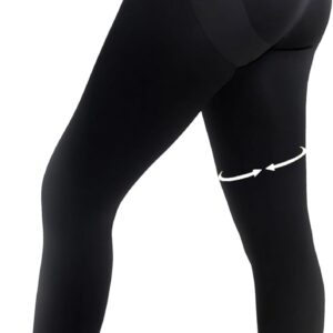 Women's Compression Leggings Butt Lifting Work Out Athletic Gym High Waist Tummy Control Stretchy with Pockets