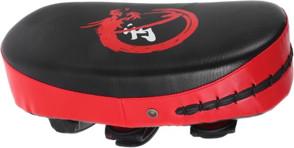 Kickboxing Kick Pad Curved Thicken Martial Arts Shield for Karate Taekwondo Sparring Training Pu Ventilated Design Absorption