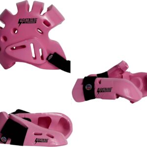 Proforce Lightning Martial Arts Protective Sparring Gear Bundle - Headgear, Gloves, Ultra Kicks