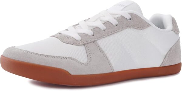 WHITIN Women’s Wide Toe Box Barefoot Shoes | Zero Drop | Fashion Patchwork Design Sneaker