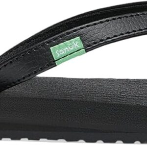 Sanuk Yoga Spree 4 | Yoga Mat Footbed | Flip Flops for Women | Yoga Sandals For Women | Women's Beach Sandals