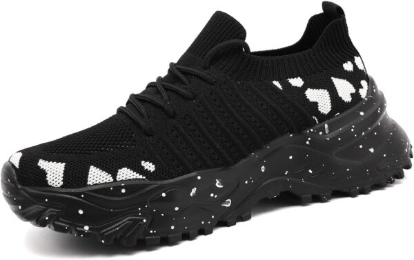 Women Walking Shoes Lightweight Breathable Comfortable Sneakers Non Slip Athletic Shoes Cushioned Running Slip Resistant Casual Fitness