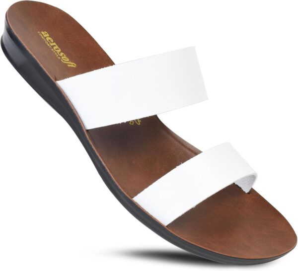 Aerosoft Women's Violet Arch Support Slide Sandals