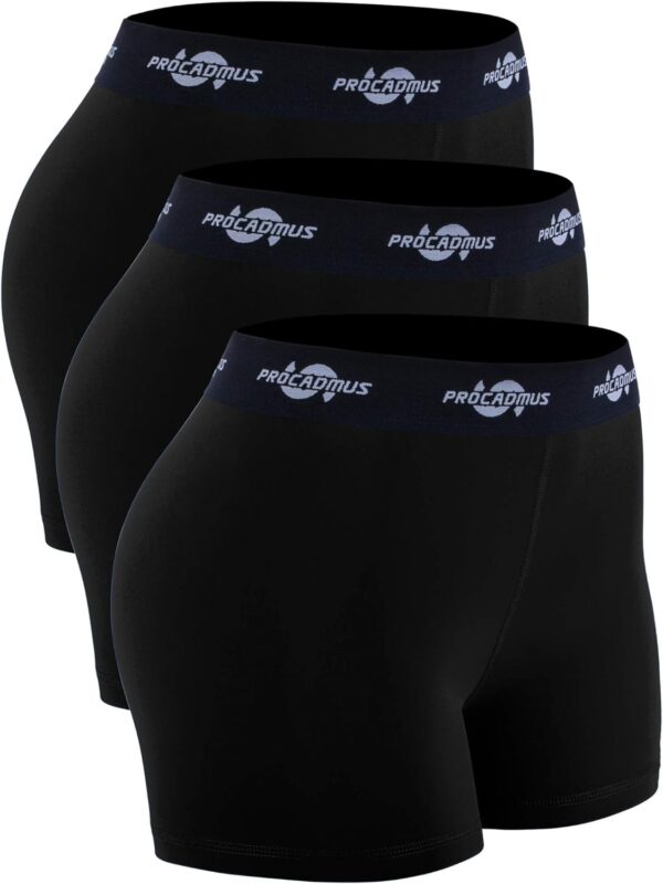 CADMUS Women's Spandex Volleyball Shorts 3" Compression Pro Shorts