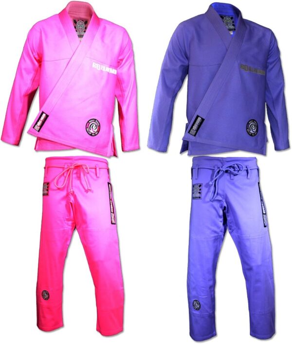BRAND Womens Brazilian Jiu Jitsu Kimonos - Pink or Purple (Purple, F2)