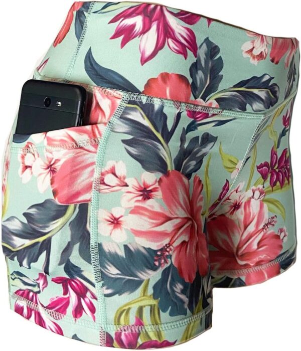 Epic MMA Gear 3" Stretchy Active Fitness Yoga Running Exercise Workout Shorts Side Pockets