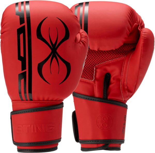 STING Armaplus Boxing Gloves, Lightweight Boxing Equipment for Competition, Kickboxing, Muay Thai, and Boxing Training, and Feel