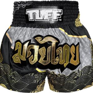 TUFF Sport MS654 Waree Kunchorn Muay Thai Shorts Black