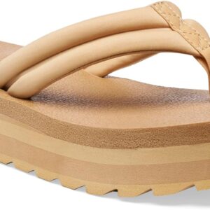 Sanuk Womens Yoga Puff-n-Stuff | Flip Flop Sandals for Women | Platform Sandals | Soft Padded Straps | Cushioned Yoga Mat Footbed