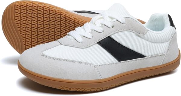 HSQ Women's Minimalist Barefoot Shoes | Zero Drop Sole | Wide Width Fashion Walking Sneaker