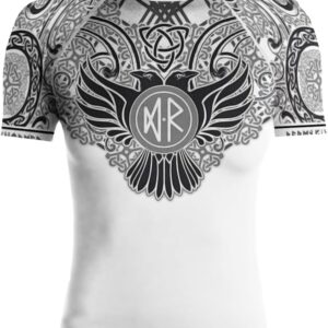 Raven Fightwear Women's Nordic BJJ Rash Guard Short Sleeve MMA