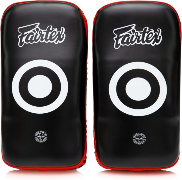 Fairtex Curved MMA Muay Thai Pads for Punching, Blocking, Kicking,Punch, Hitting |Light Weight & Shock Absorbent Boxing Mitts | Extra Padding for Sparring for Kickboxing & self Defense
