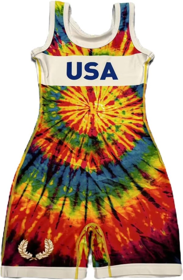 Athena Wrestling - Summer Tie Dye Womens/Girls Singlet