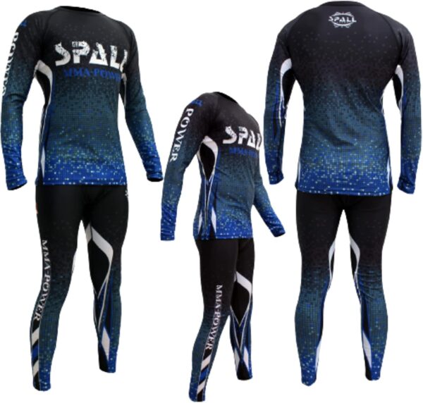 Spall Pro Power MMA BJJ jiu Jitsu Long Sleeve Rashguards