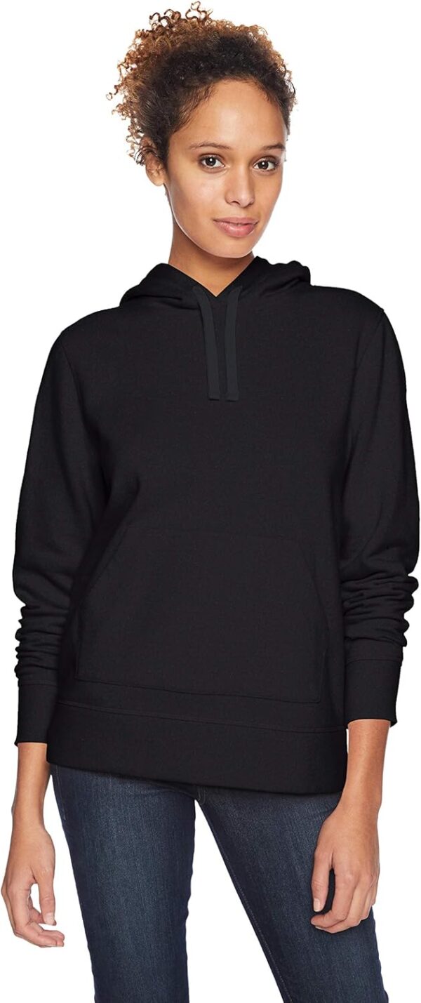 Amazon Essentials womens Regular-Fit Fleece Pullover Hoodie (Available in Plus Size)