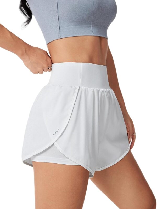 Women's Athletic Running Shorts High Waisted with Pockets, Women 3" Workout Dolphin Gym Yoga Beach Shorts