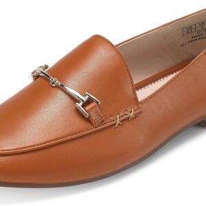 JENN ARDOR Loafers for Women Flats Shoes Womens Penny Loafers Slip On Pointed Toe Comfortable Office Work Driving Flats Fashion Dress Shoes for Women