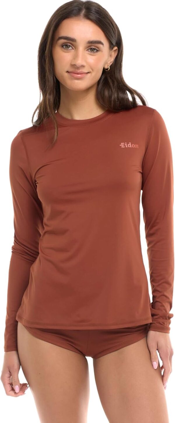 Womens Cozy Honey Long Sleeve Rashguard 50+ Uv Protection Skin Guard